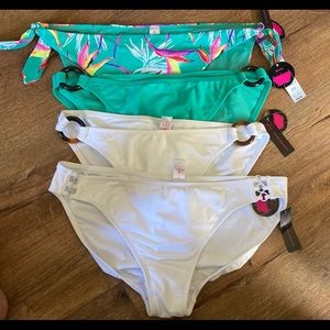 4 bikini bottoms